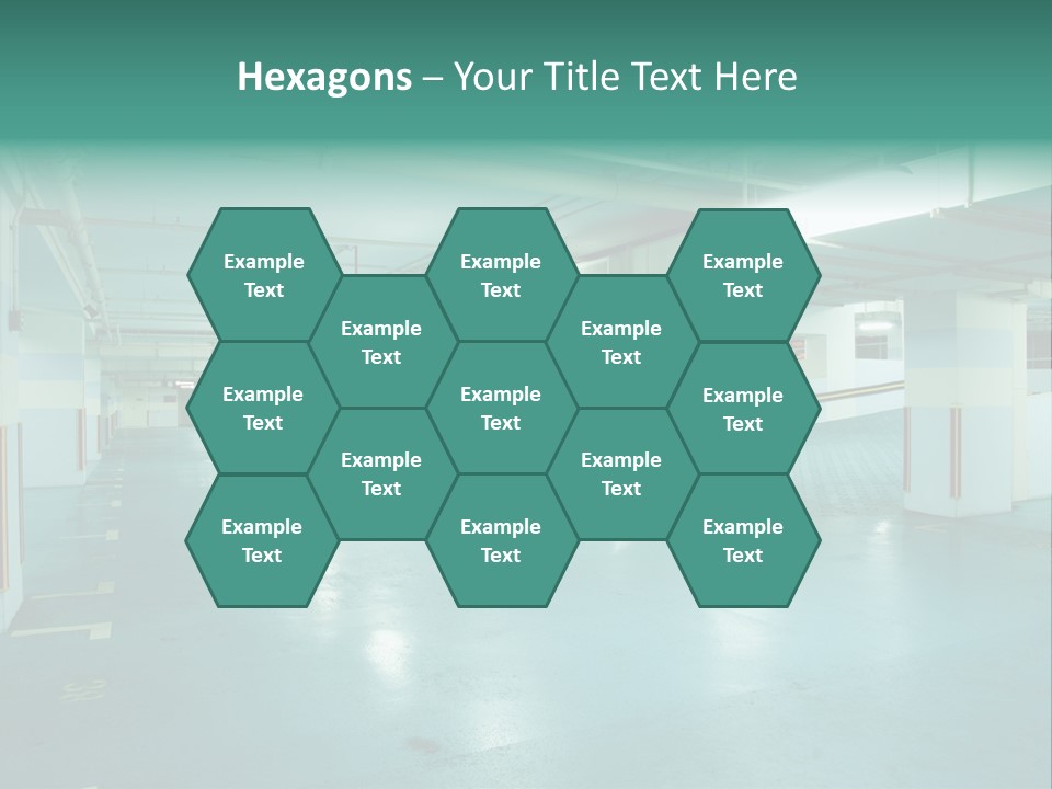 Modern Parking Lot PowerPoint Template