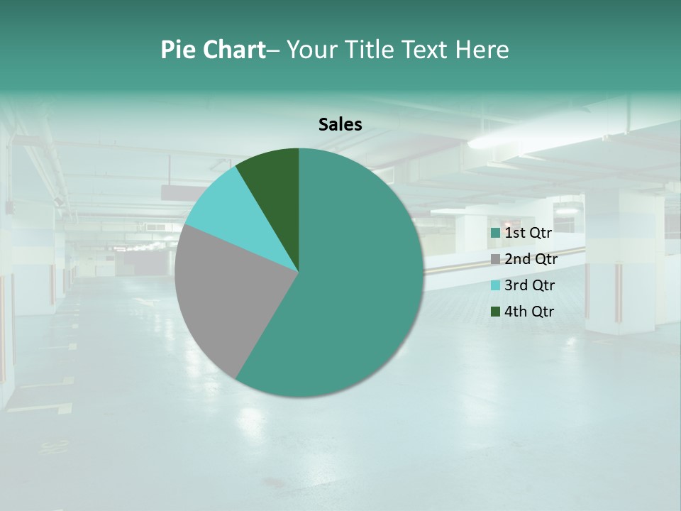 Modern Parking Lot PowerPoint Template