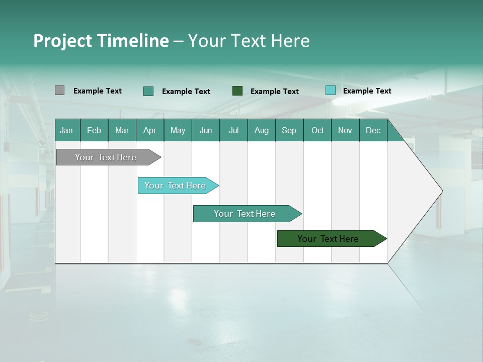 Modern Parking Lot PowerPoint Template