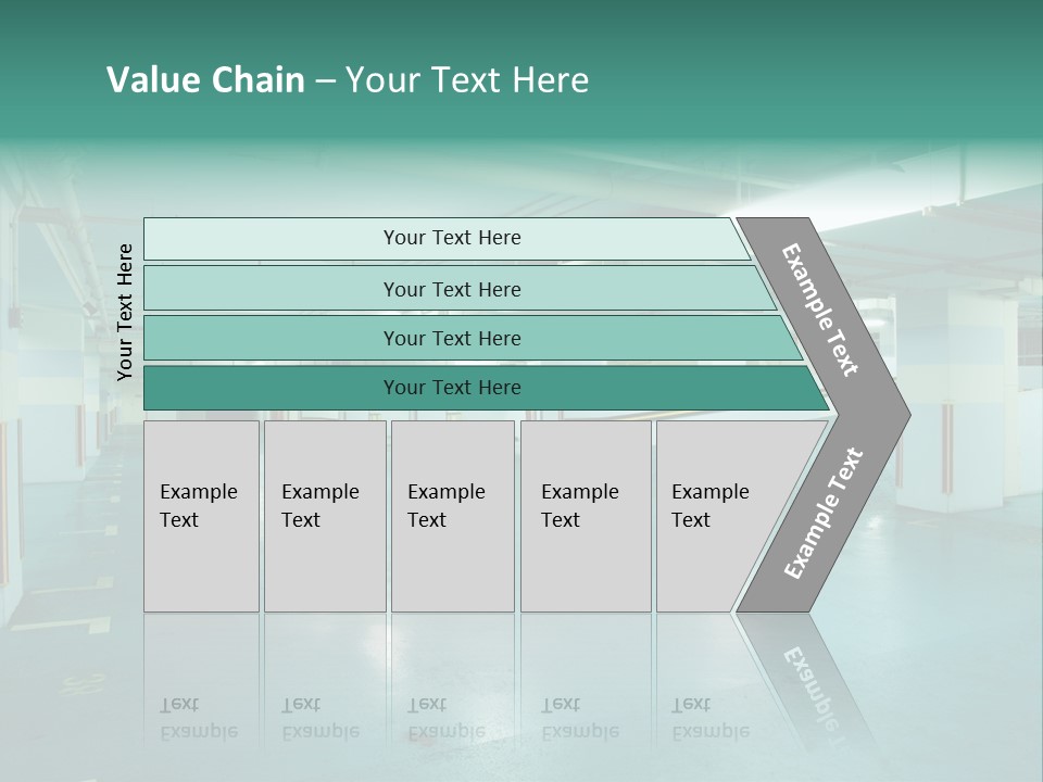Modern Parking Lot PowerPoint Template