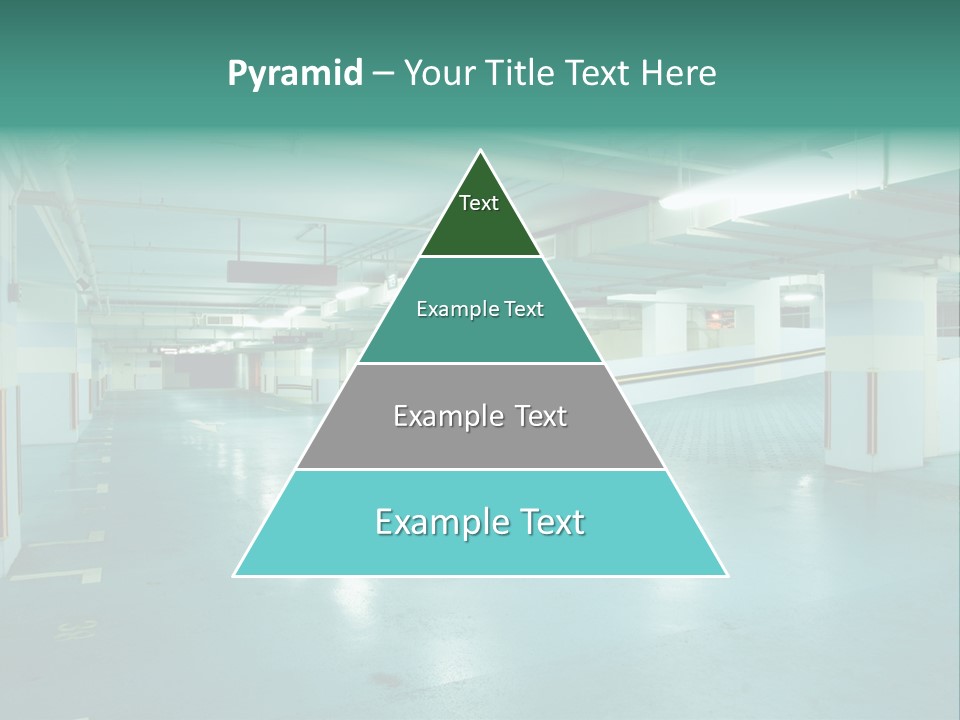 Modern Parking Lot PowerPoint Template