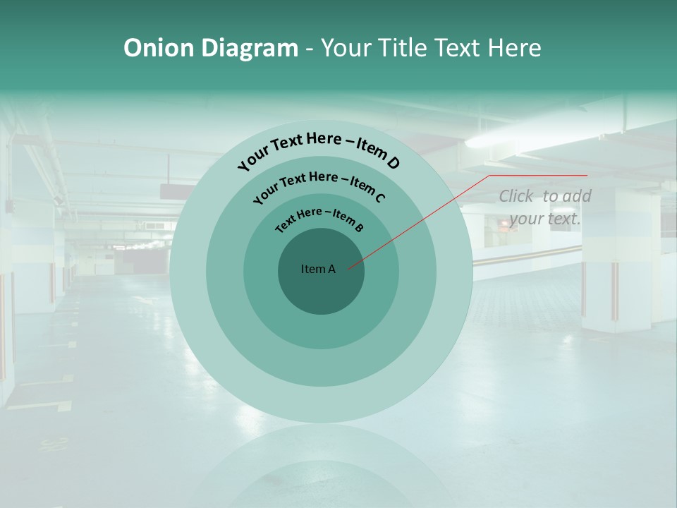 Modern Parking Lot PowerPoint Template