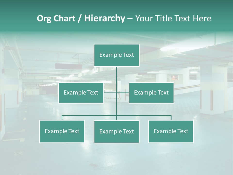 Modern Parking Lot PowerPoint Template