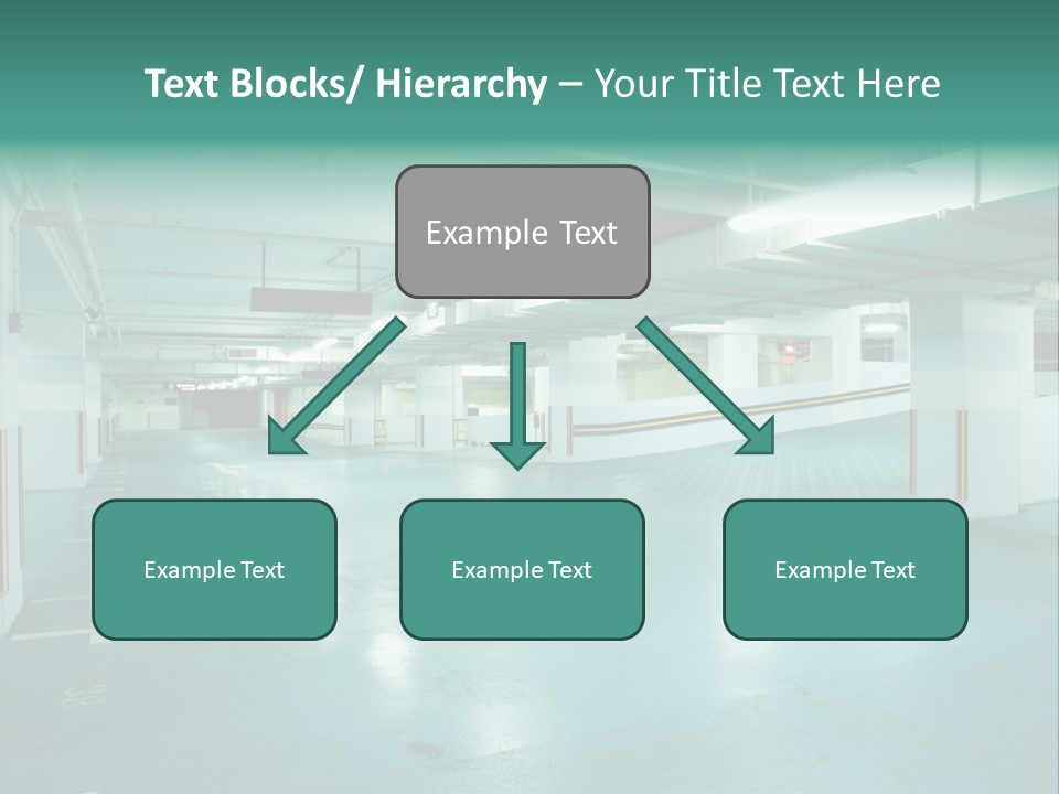 Modern Parking Lot PowerPoint Template