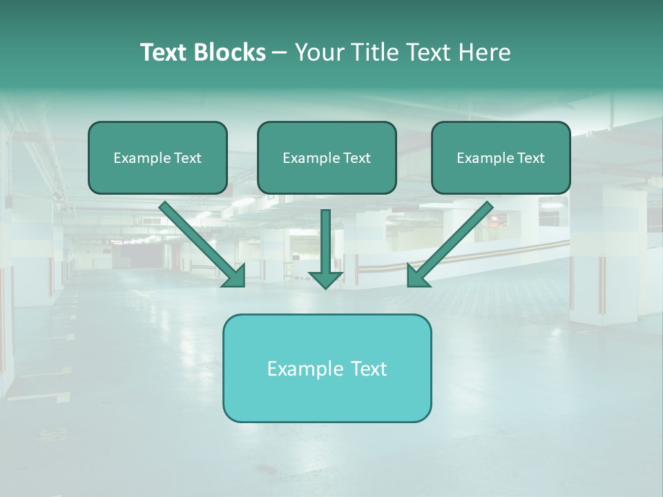 Modern Parking Lot PowerPoint Template