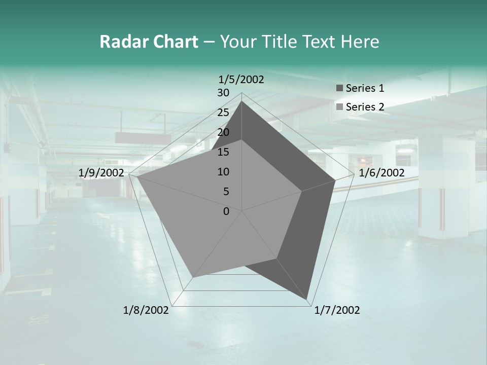 Modern Parking Lot PowerPoint Template