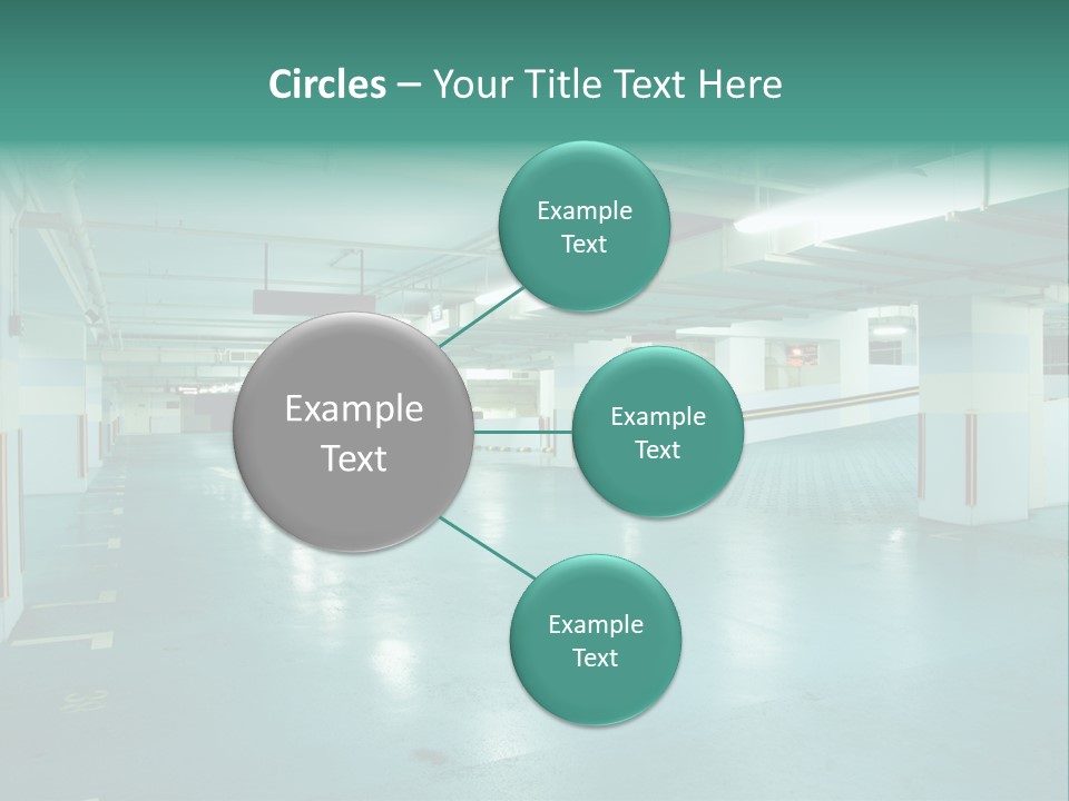 Modern Parking Lot PowerPoint Template