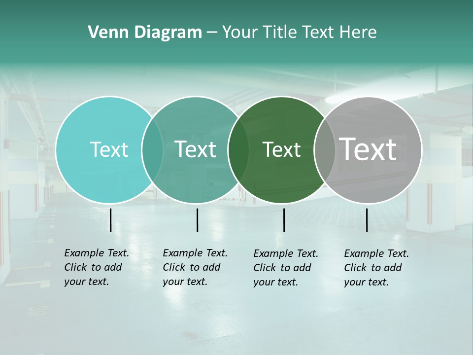 Modern Parking Lot PowerPoint Template