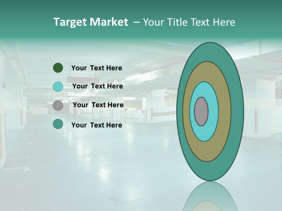 Modern Parking Lot PowerPoint Template