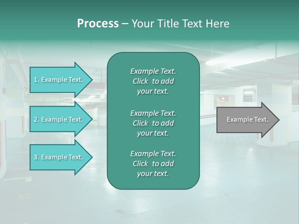 Modern Parking Lot PowerPoint Template
