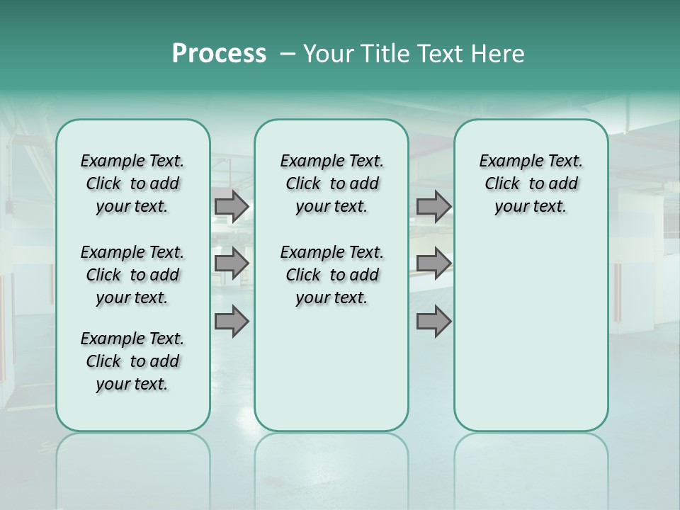 Modern Parking Lot PowerPoint Template