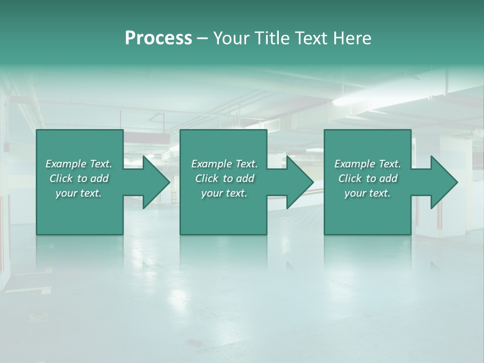 Modern Parking Lot PowerPoint Template