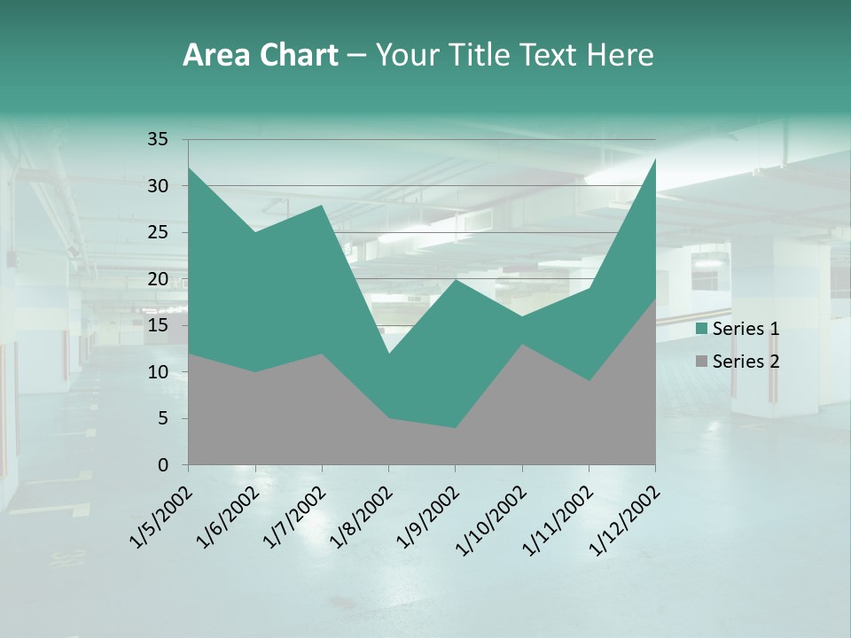 Modern Parking Lot PowerPoint Template