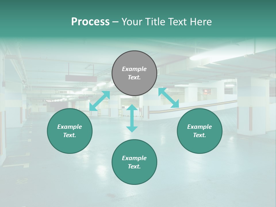 Modern Parking Lot PowerPoint Template