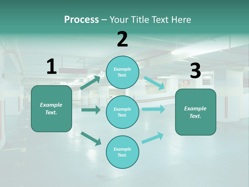 Modern Parking Lot PowerPoint Template