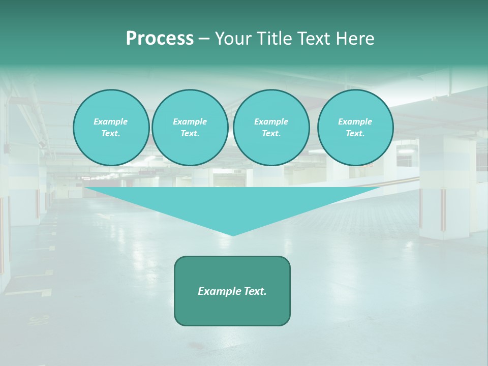 Modern Parking Lot PowerPoint Template