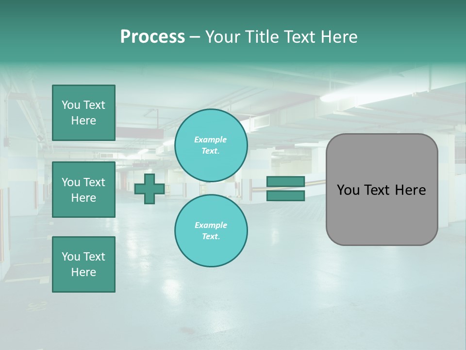 Modern Parking Lot PowerPoint Template