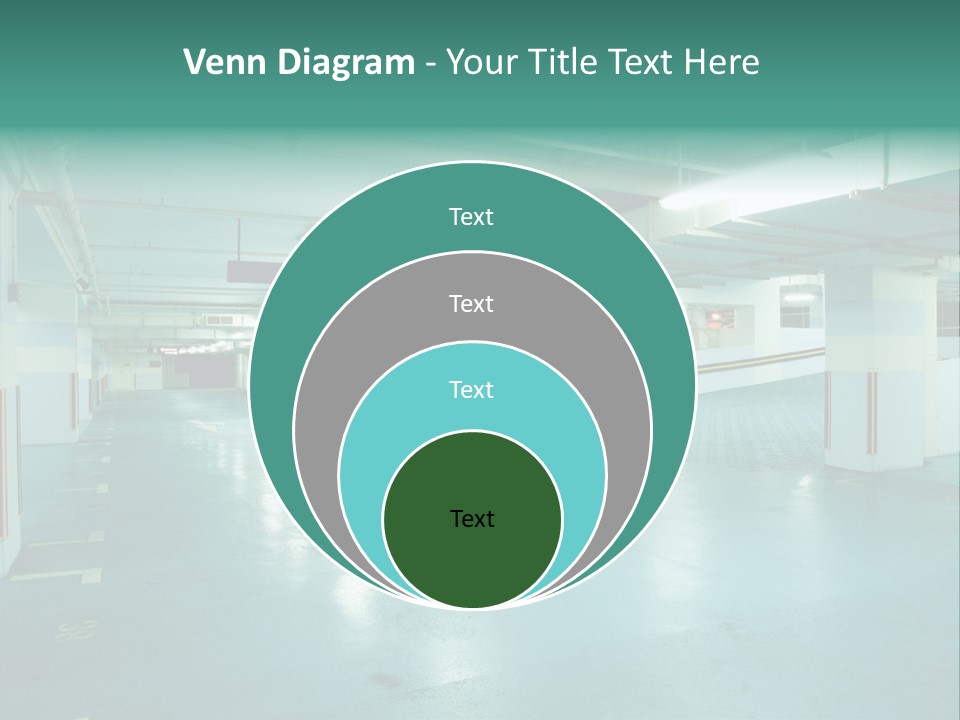 Modern Parking Lot PowerPoint Template