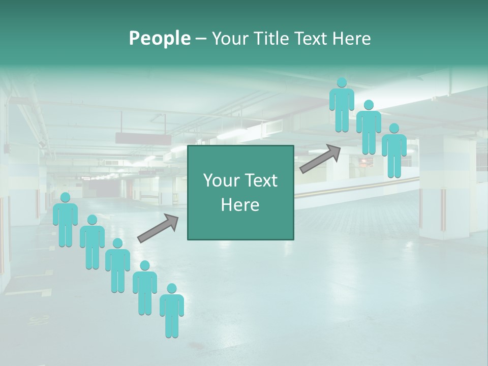 Modern Parking Lot PowerPoint Template
