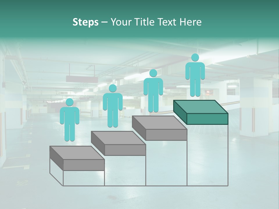 Modern Parking Lot PowerPoint Template