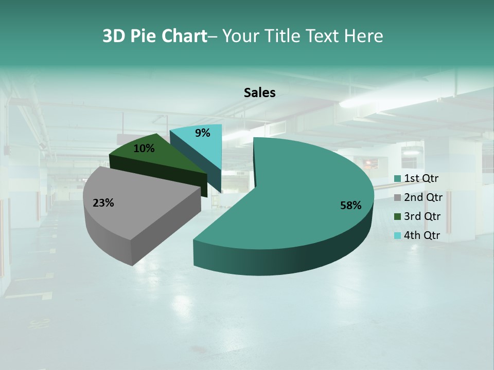 Modern Parking Lot PowerPoint Template