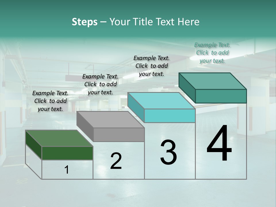 Modern Parking Lot PowerPoint Template