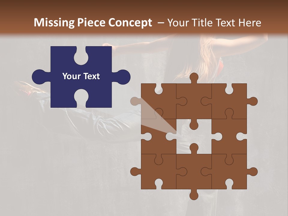 Gymnastic Hop Leap PowerPoint Template