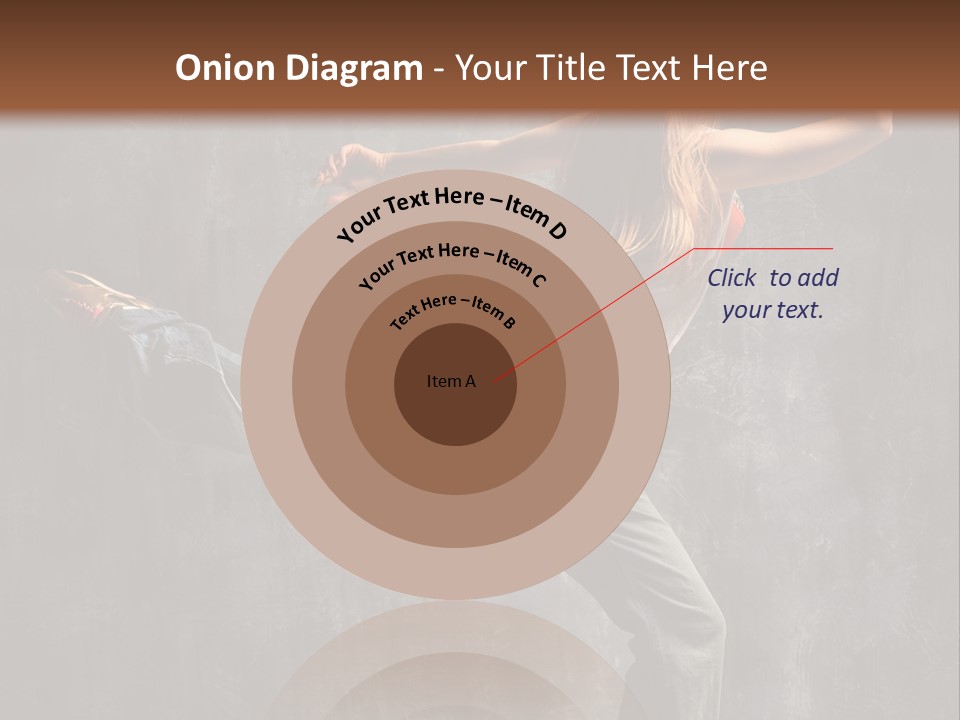 Gymnastic Hop Leap PowerPoint Template