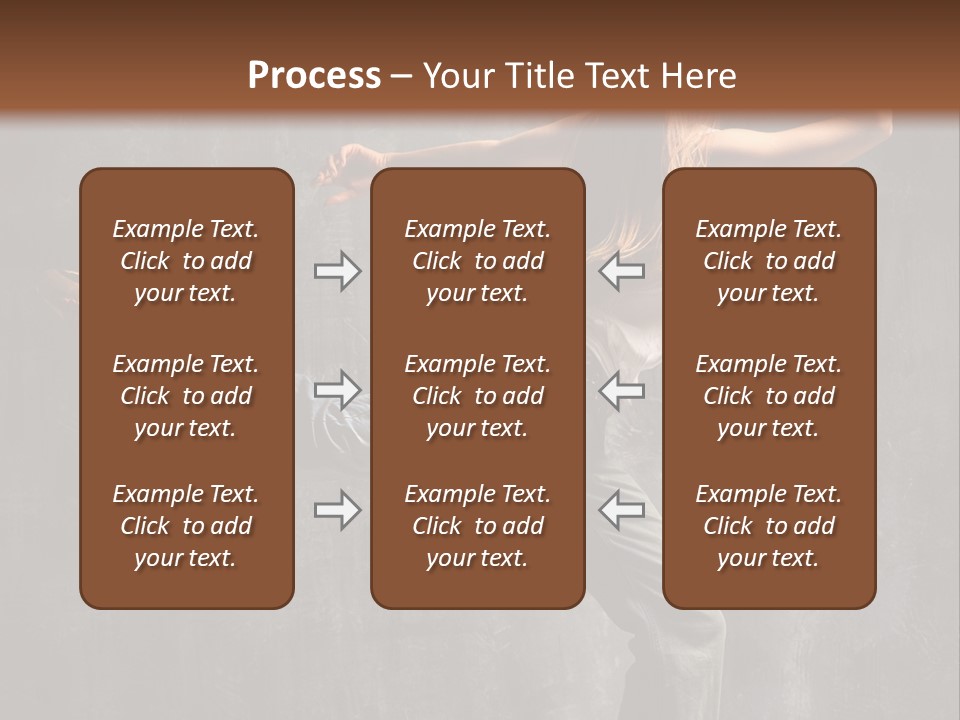 Gymnastic Hop Leap PowerPoint Template