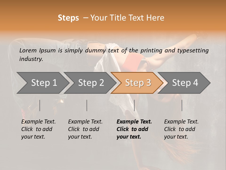 Hip Hop Dance Moves PowerPoint Template