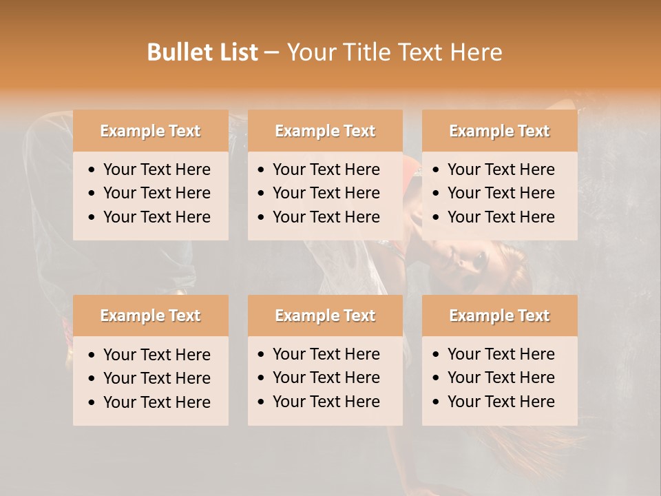 Hip Hop Dance Moves PowerPoint Template