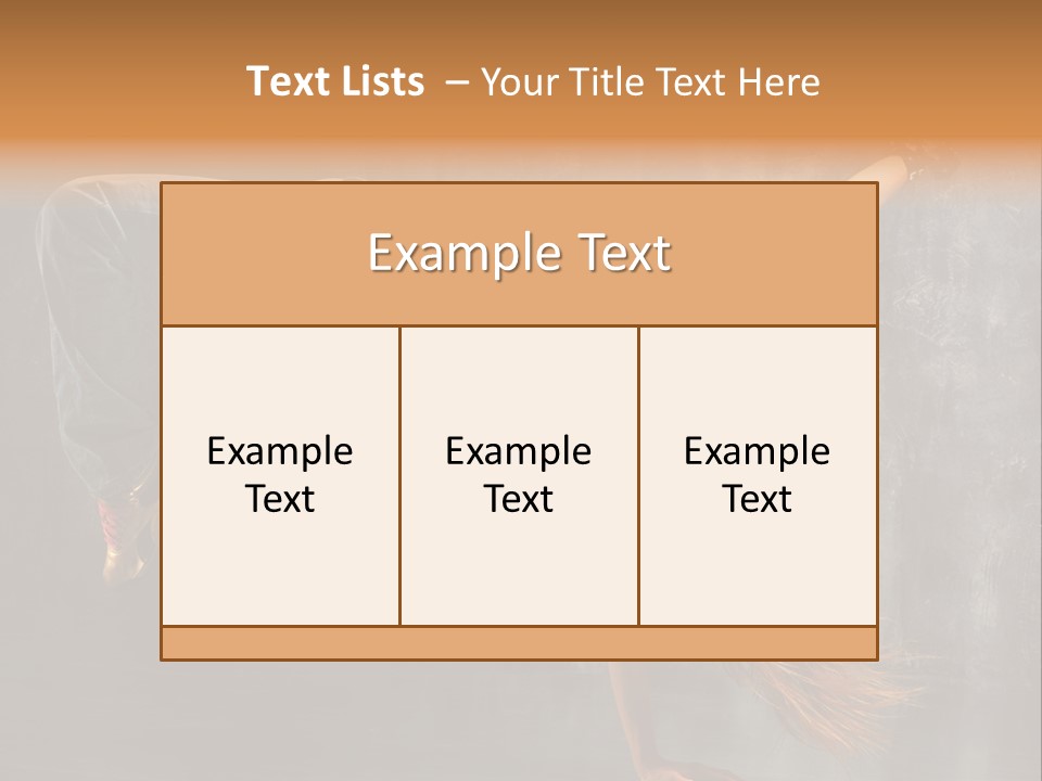 Hip Hop Dance Moves PowerPoint Template