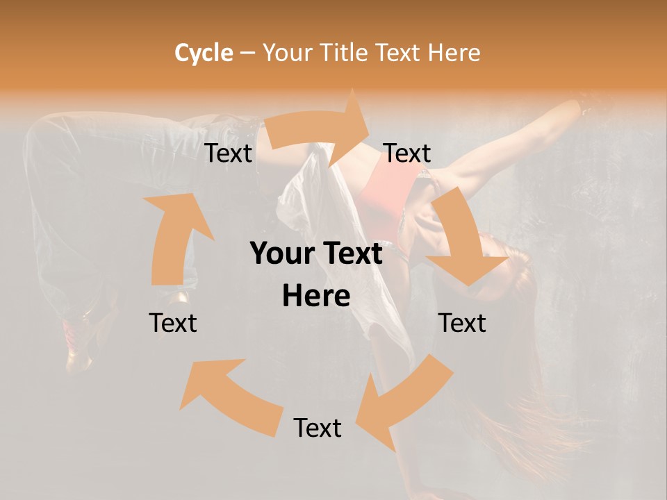 Hip Hop Dance Moves PowerPoint Template