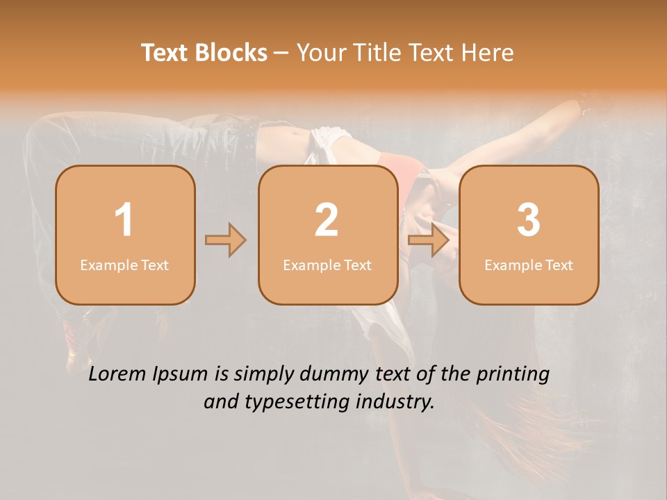 Hip Hop Dance Moves PowerPoint Template