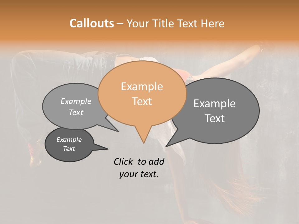 Hip Hop Dance Moves PowerPoint Template