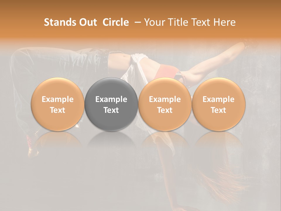 Hip Hop Dance Moves PowerPoint Template