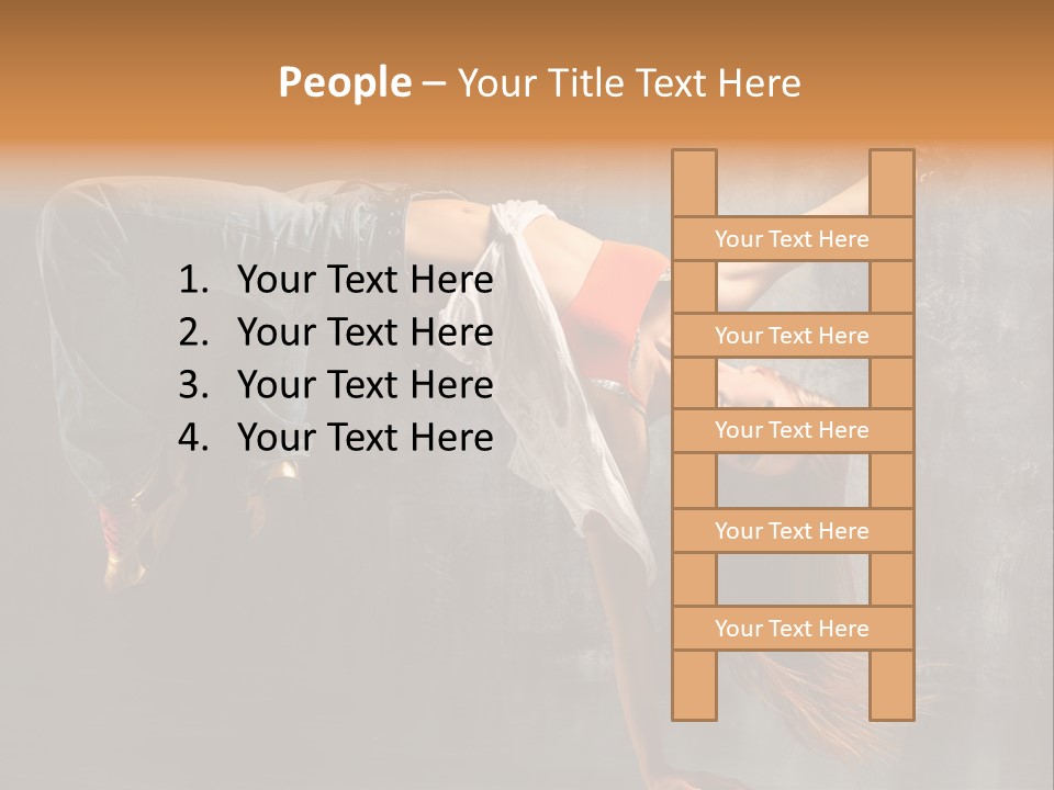 Hip Hop Dance Moves PowerPoint Template