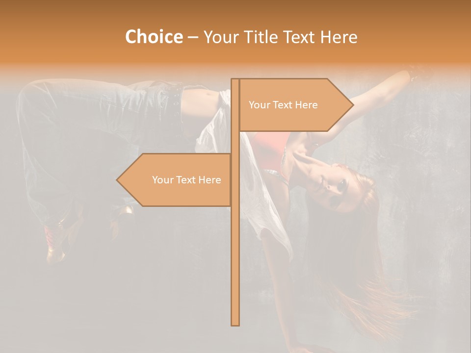 Hip Hop Dance Moves PowerPoint Template