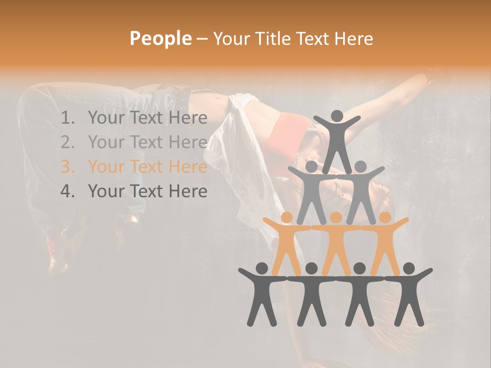 Hip Hop Dance Moves PowerPoint Template