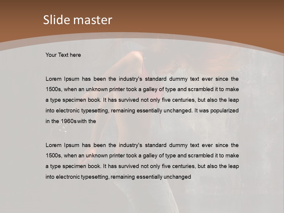 Galeries Pins PowerPoint Template