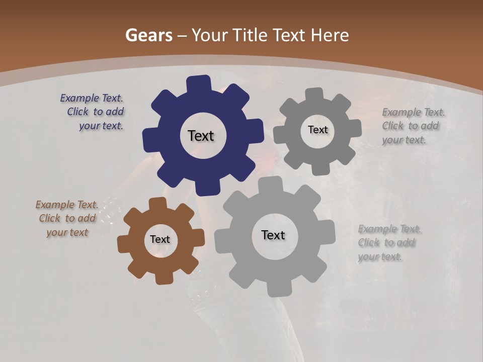 Galeries Pins PowerPoint Template