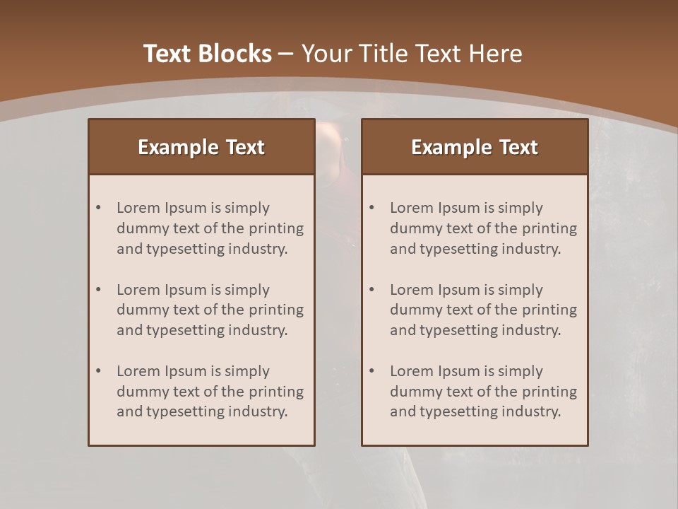 Galeries Pins PowerPoint Template