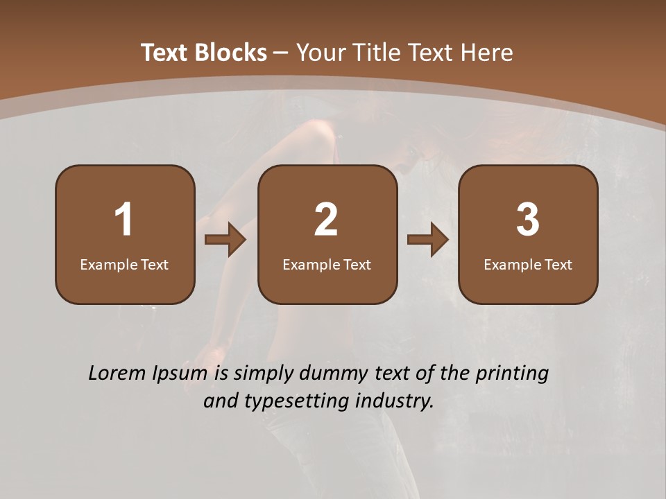 Galeries Pins PowerPoint Template