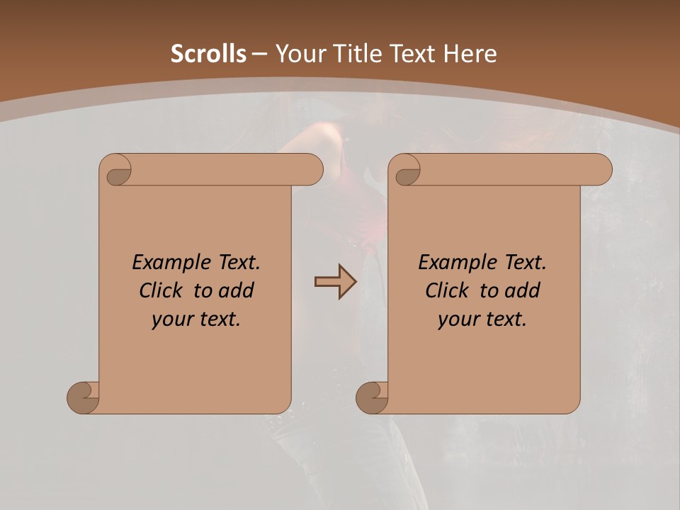 Galeries Pins PowerPoint Template
