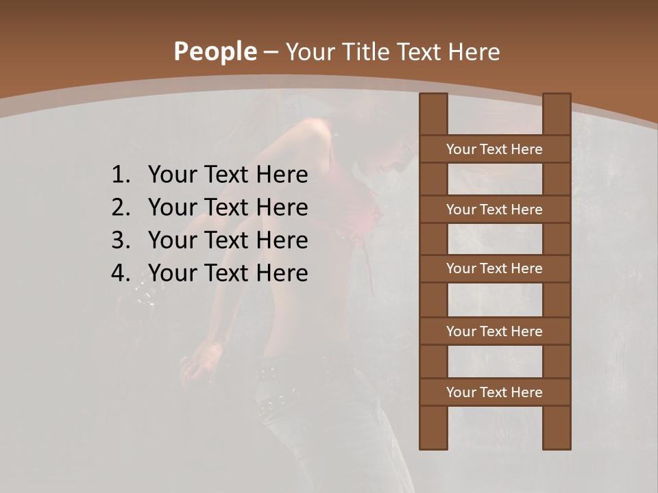 Galeries Pins PowerPoint Template