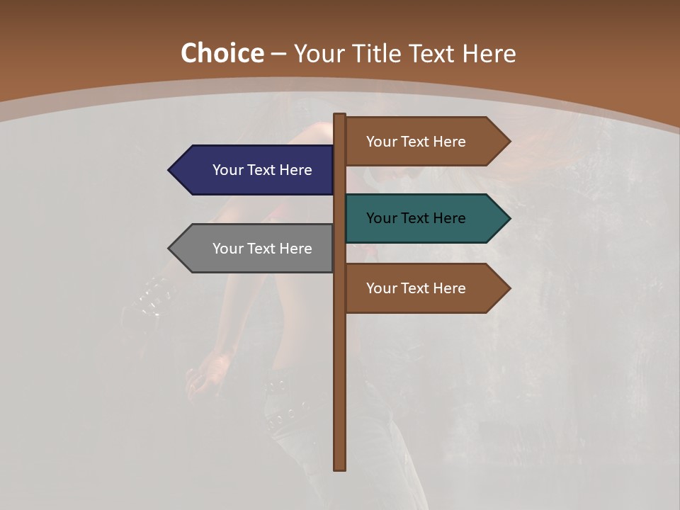 Galeries Pins PowerPoint Template