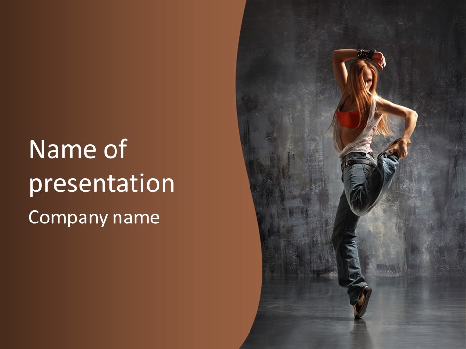 Dance Aerobics PowerPoint Template