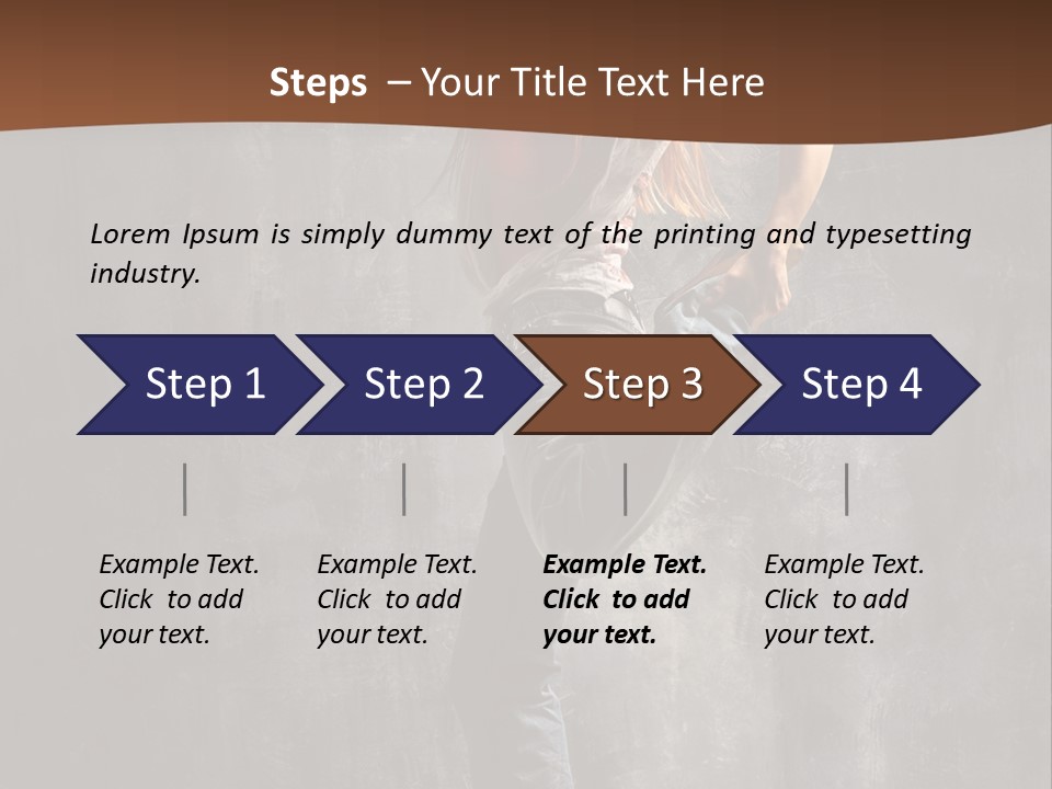 Dance Aerobics PowerPoint Template