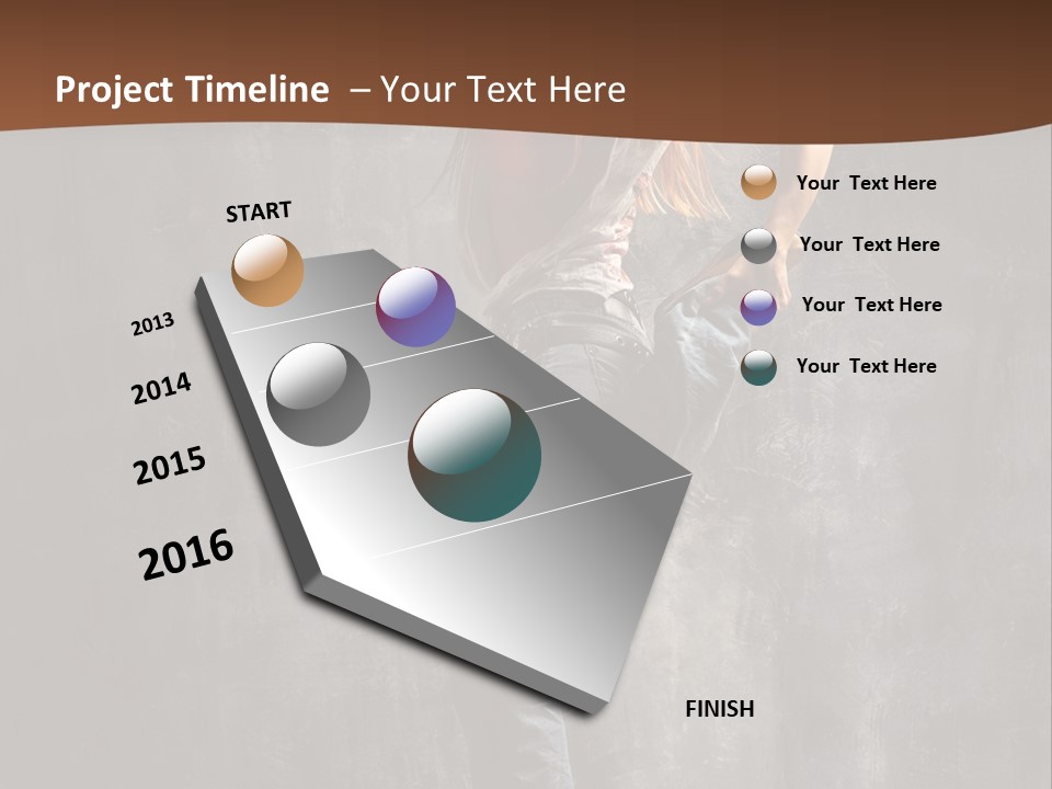 Dance Aerobics PowerPoint Template