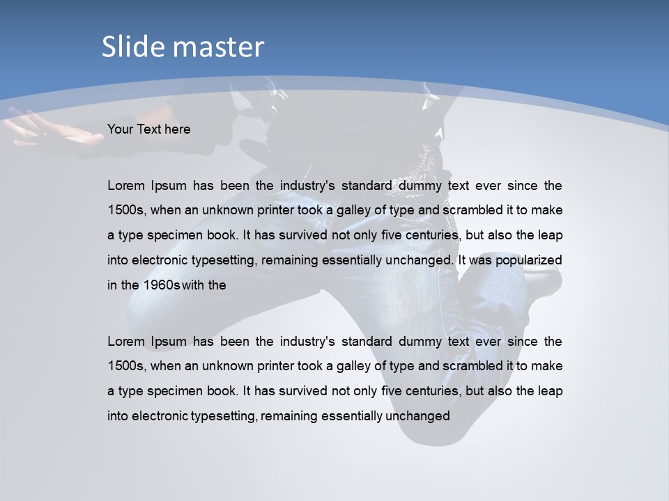 Style Dancer PowerPoint Template